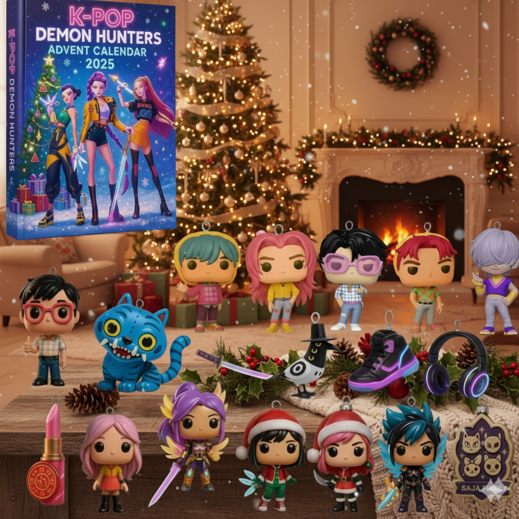 K-POP DEMON HUNTERS ADVENT CALENDAR 2025