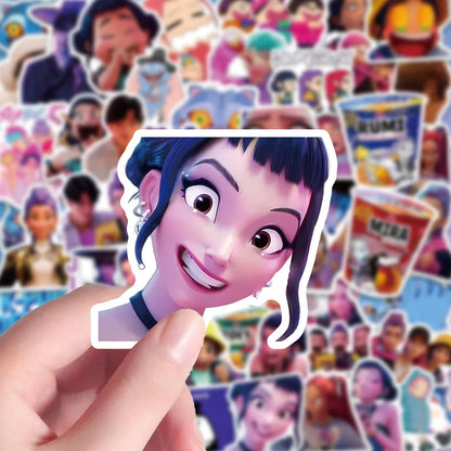 60Pcs KPop Demon Hunters Stickers