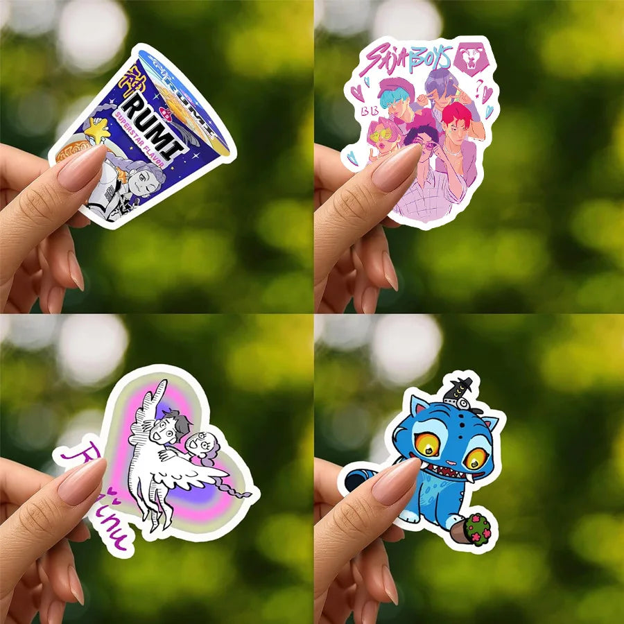 60Pcs KPop Demon Hunters Stickers