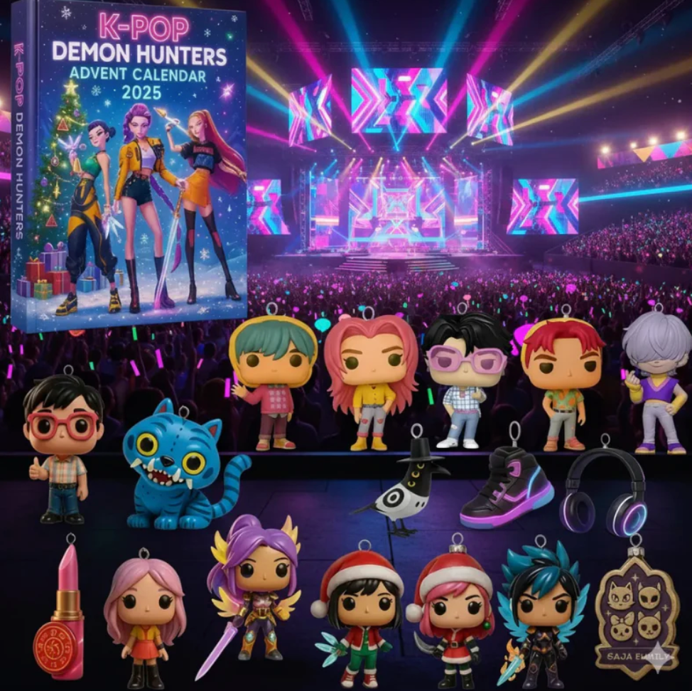 K-POP DEMON HUNTERS ADVENT CALENDAR 2025